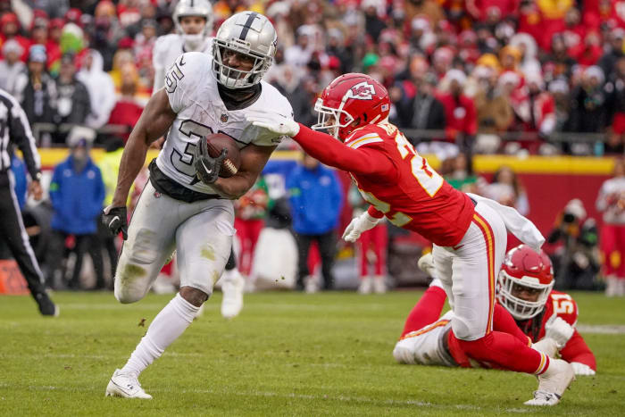 Zamir White is ready to lead the 2024 Las Vegas Raiders rushing attack.